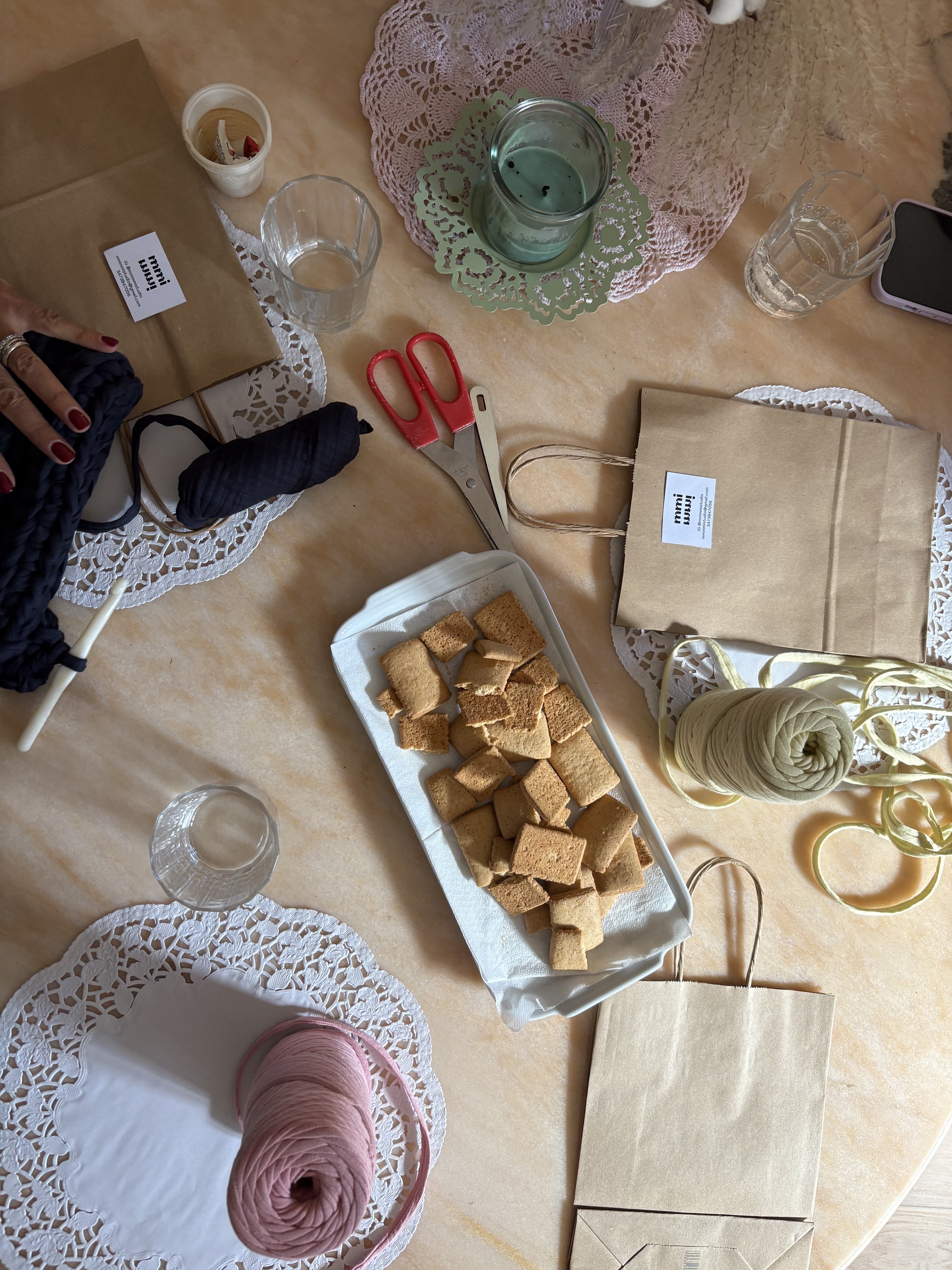 WORKSHOP UNCINETTO - KNOT BAG - 29/11