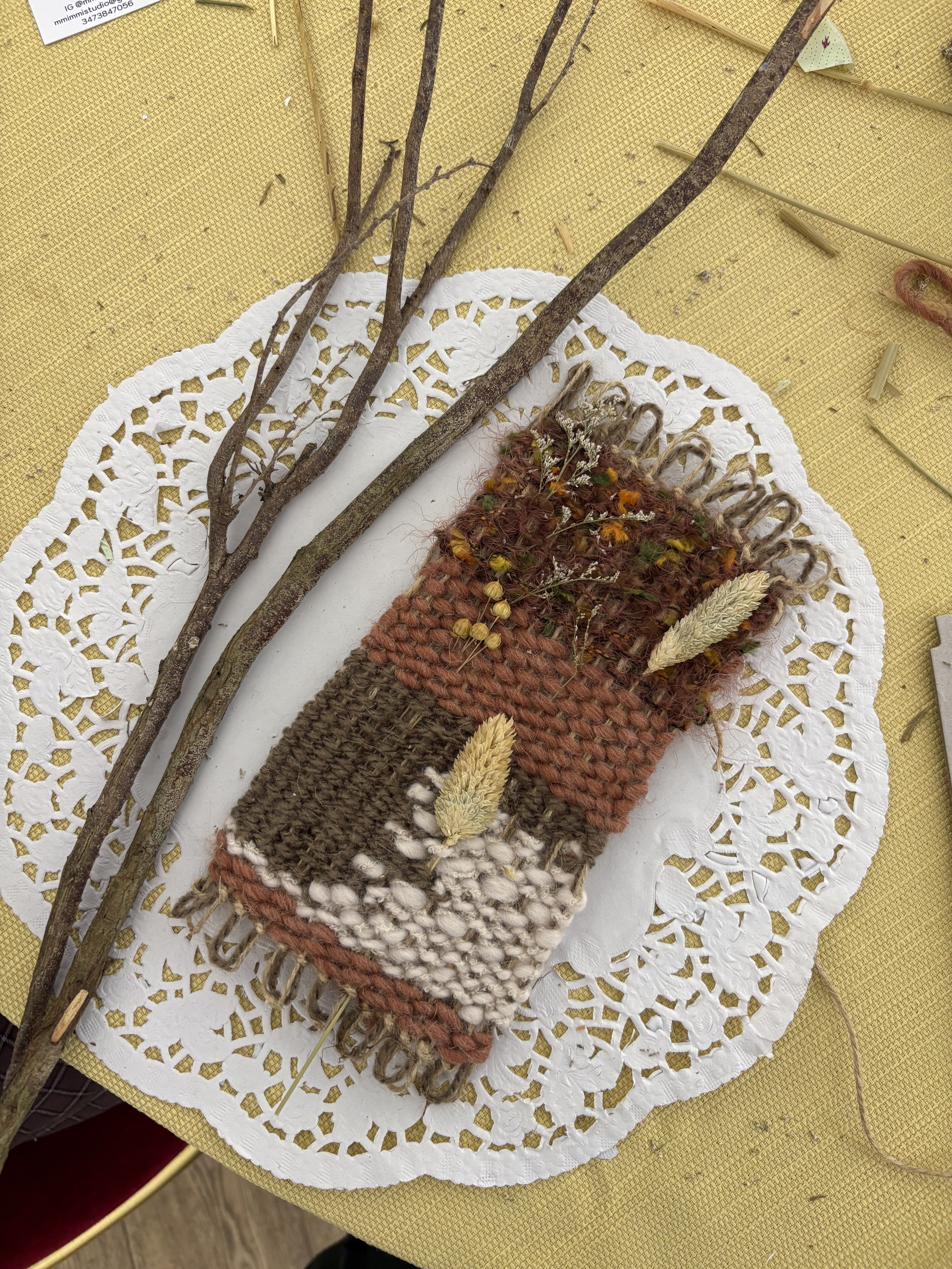 WORKSHOP TESSITURA BOTANICA - 30/11