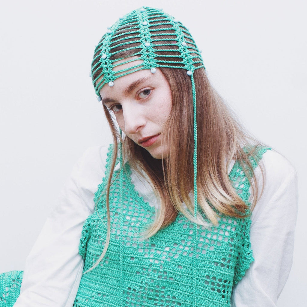 melon mesh hat