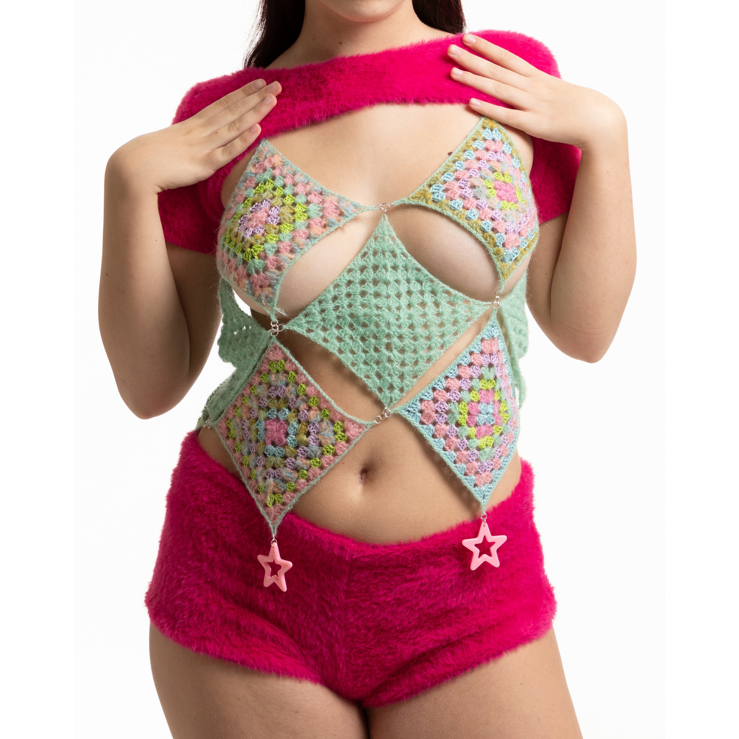 granny square top