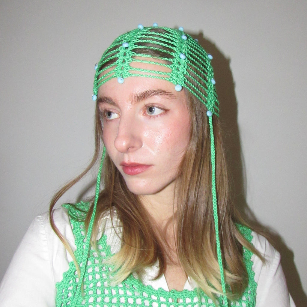 melon mesh hat