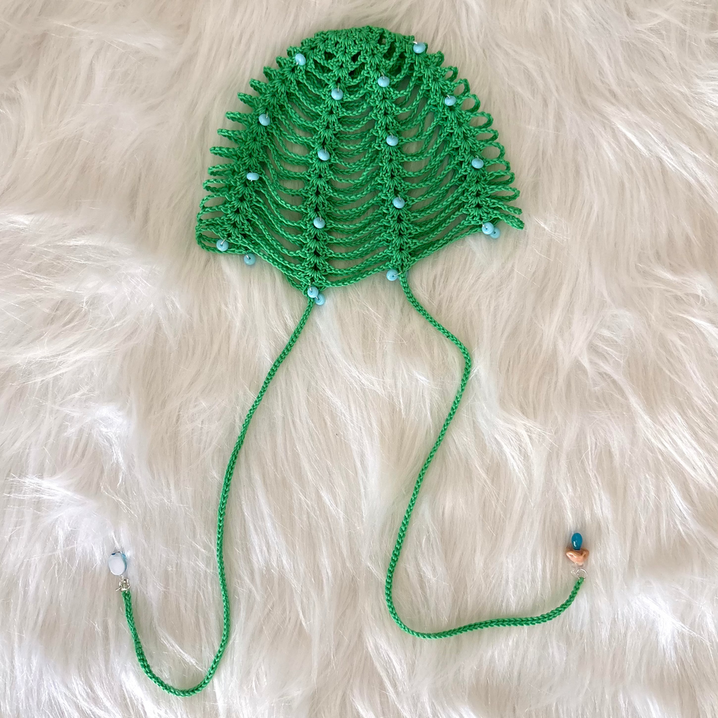 melon mesh hat
