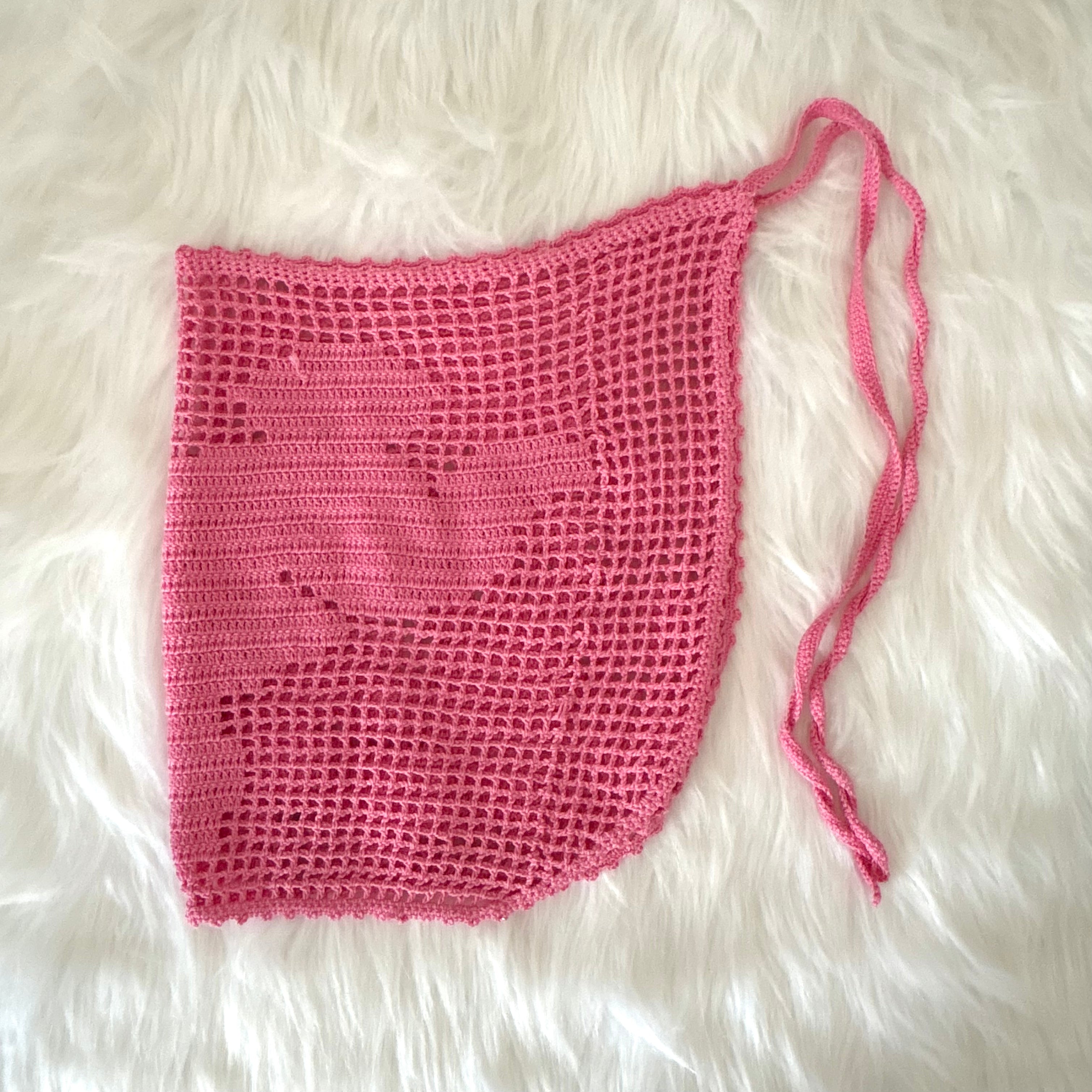 ichigo bunny filet wrap skirt