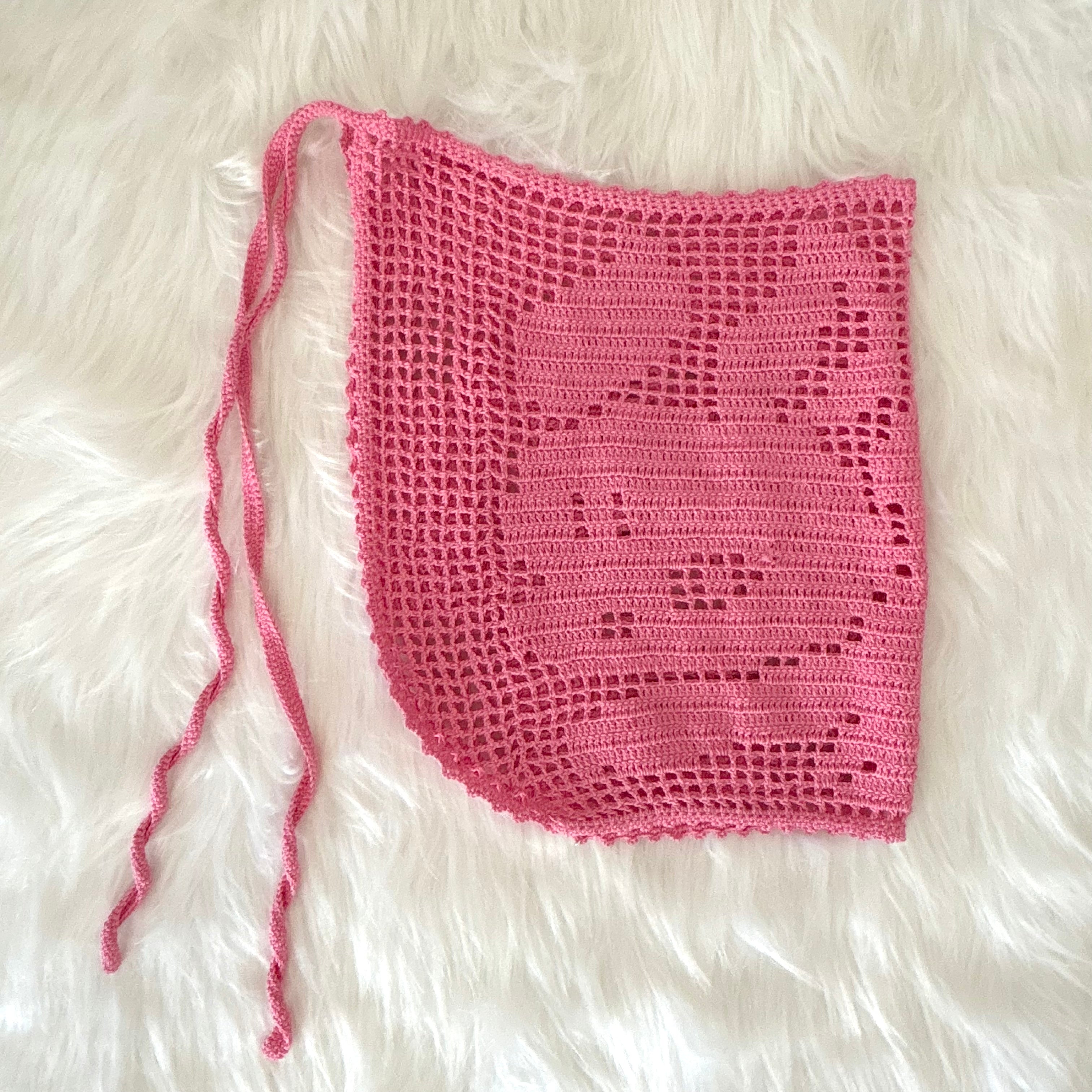 ichigo bunny filet wrap skirt