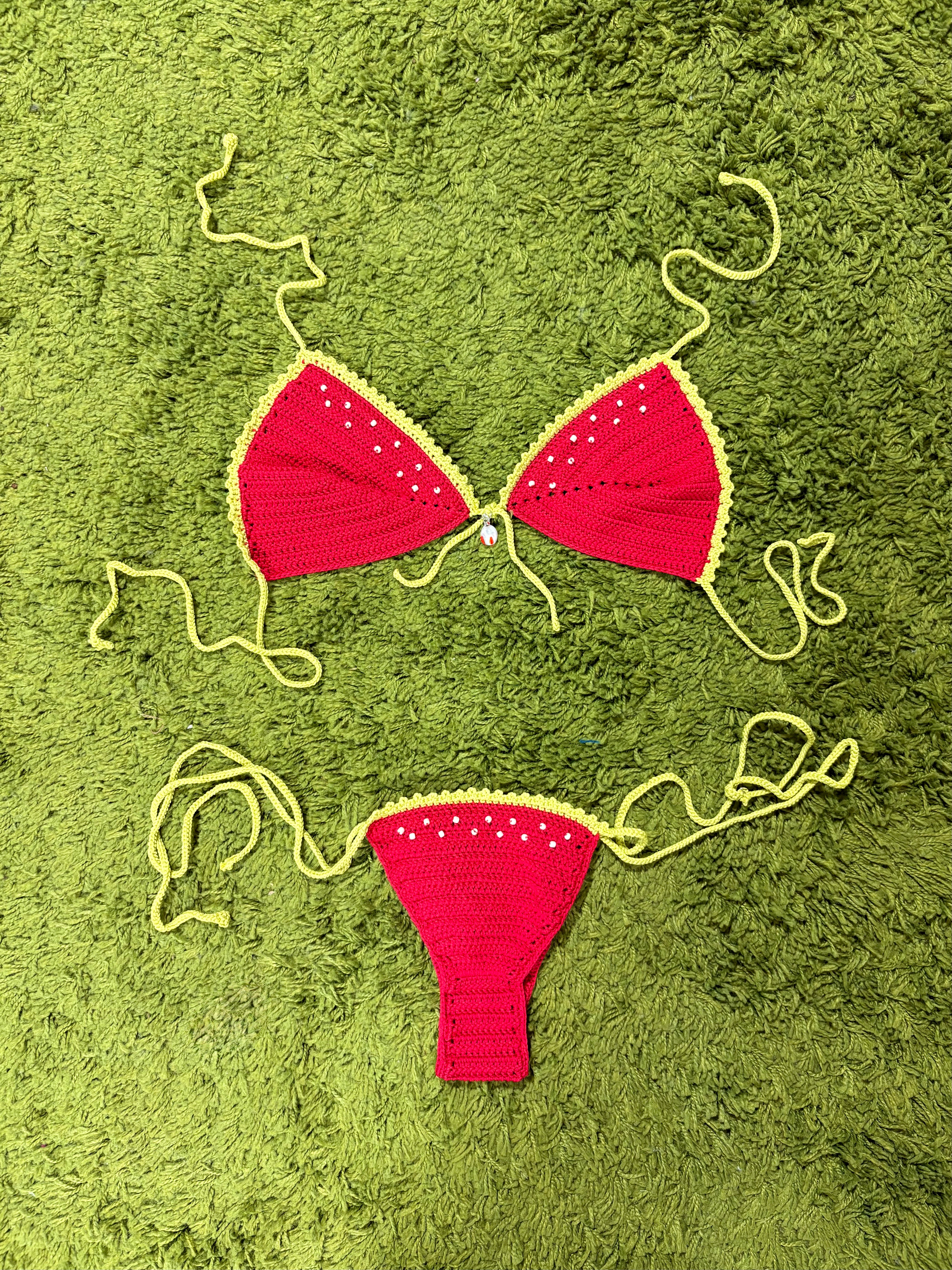 strawberry bikini