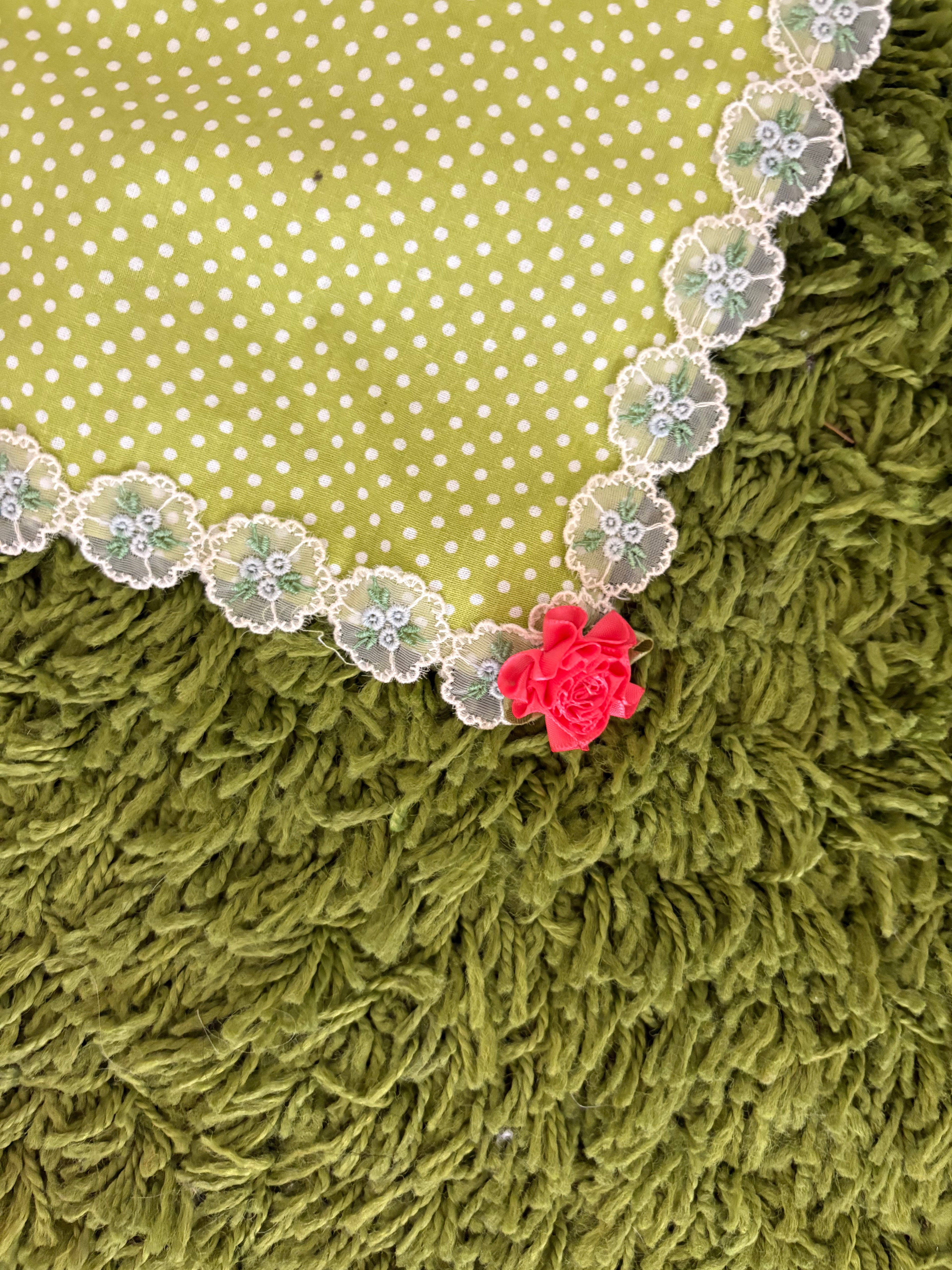 pois hairscarf