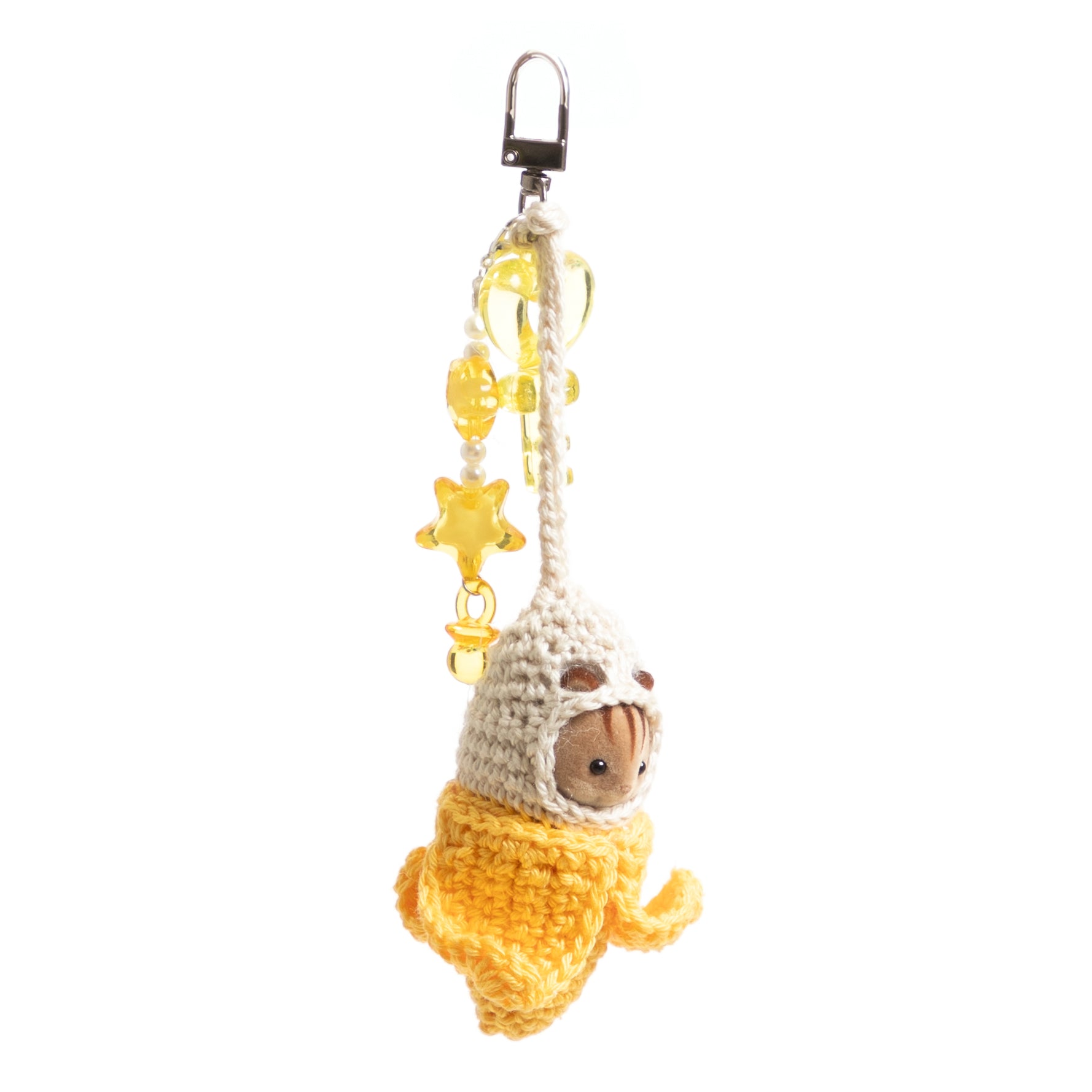 sylvanian fruit keychain
