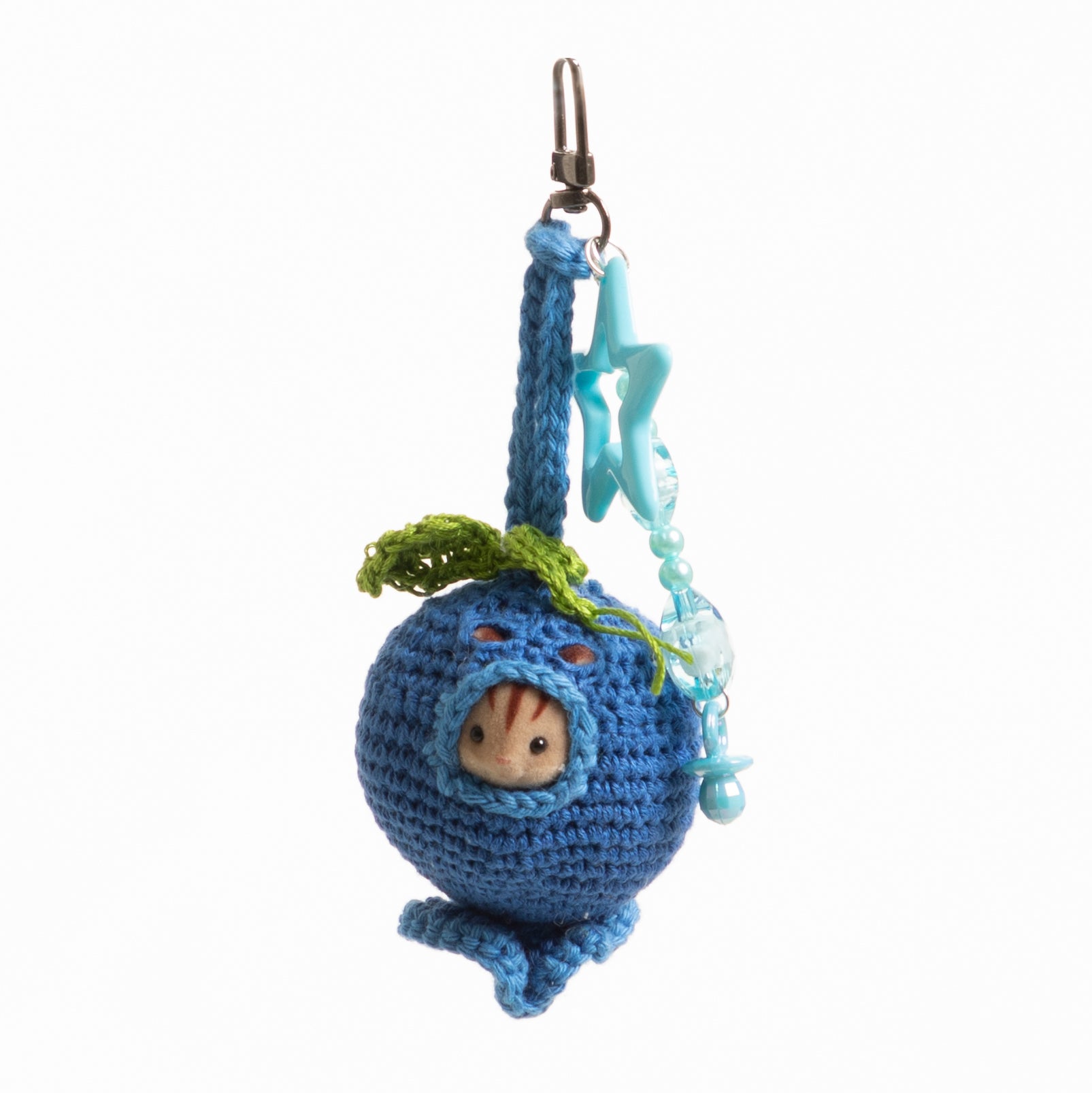 sylvanian fruit keychain
