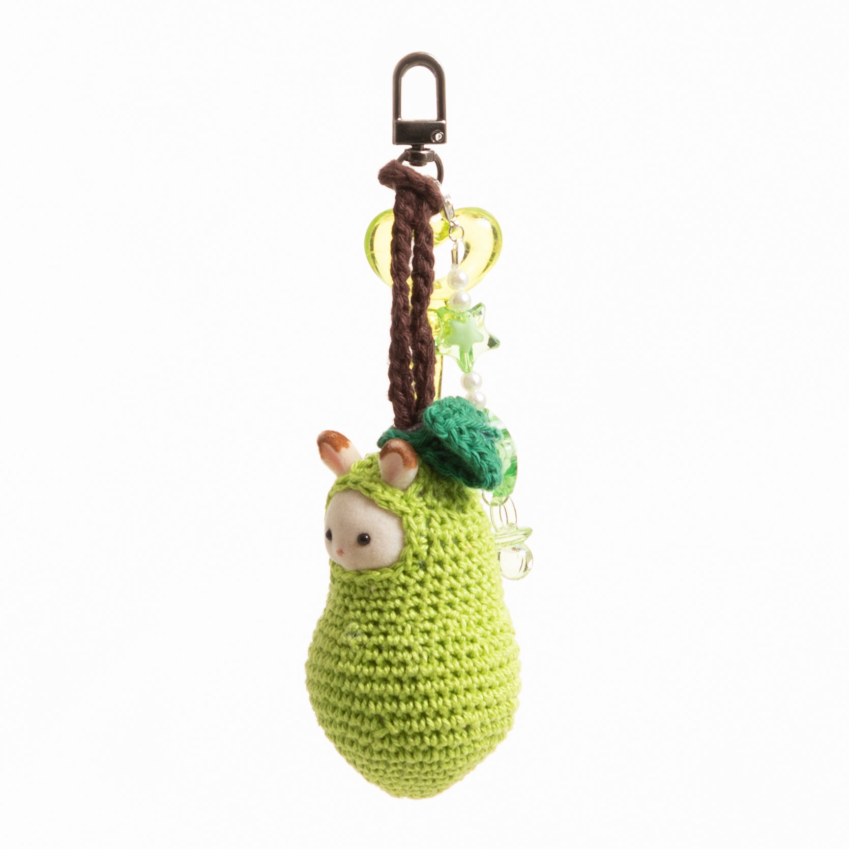 sylvanian fruit keychain