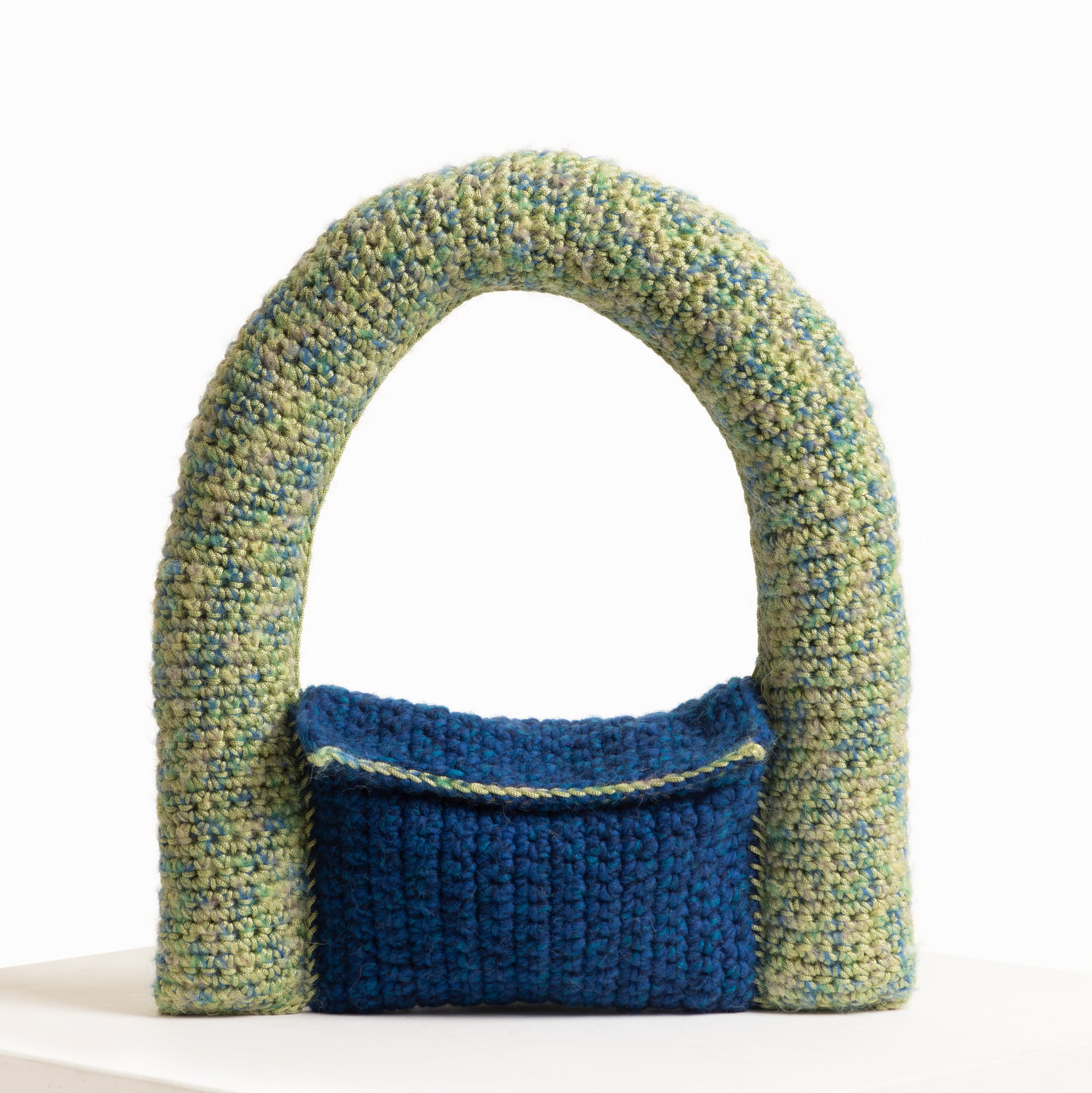 chunky crochet bag