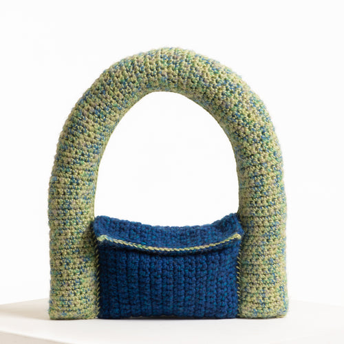 chunky crochet bag