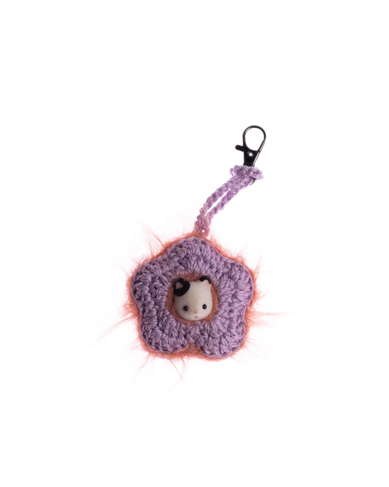 sylvanian fruit keychain