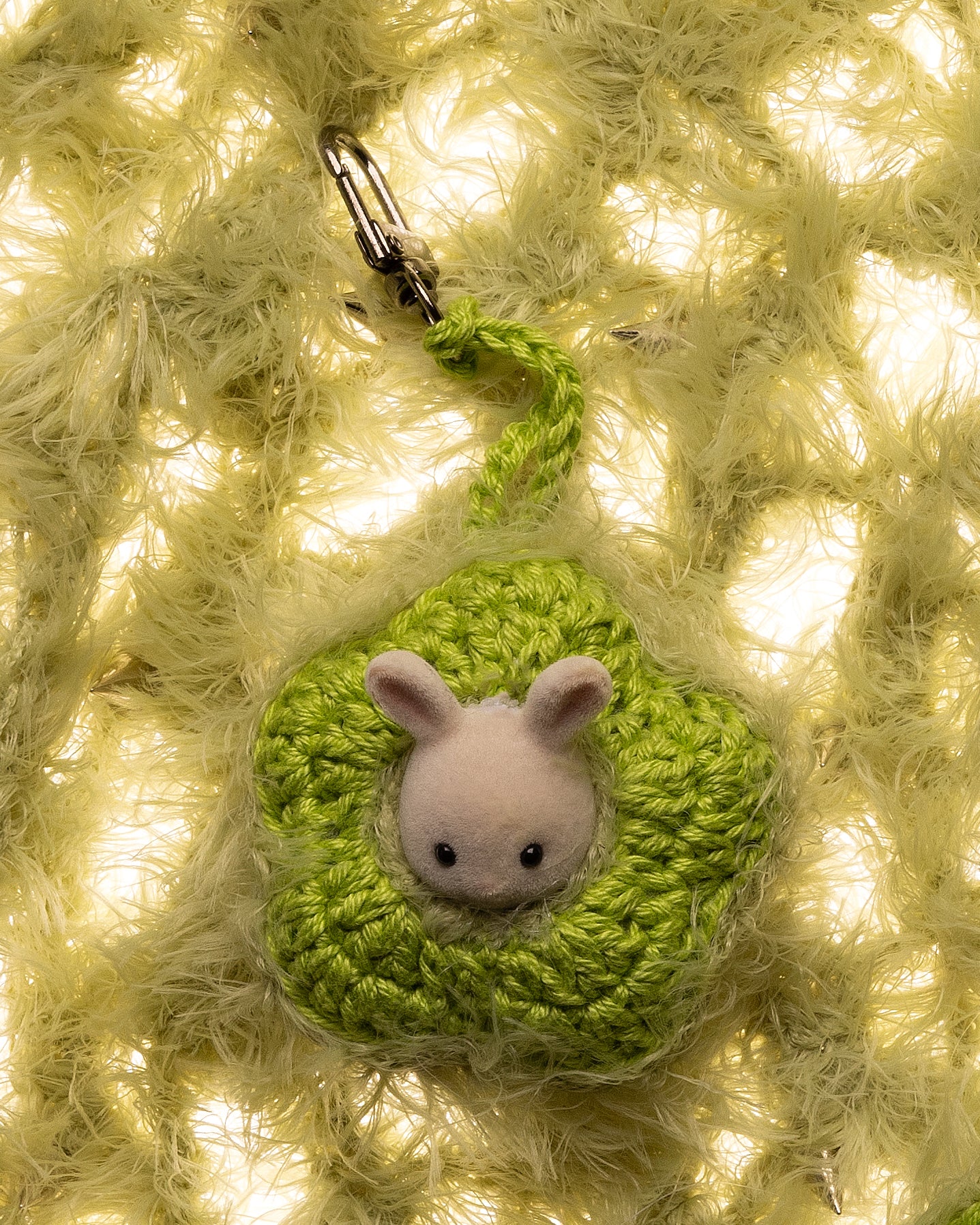 sylvanian fruit keychain